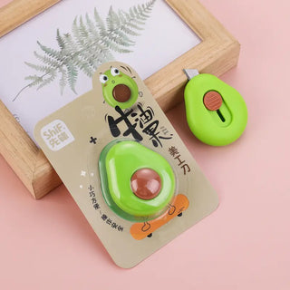 Avocado Mini Cutter — Kawaii Portable Utility Knife