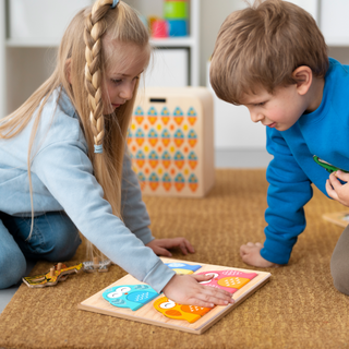 Wooden   Owl Puzzle for Kids