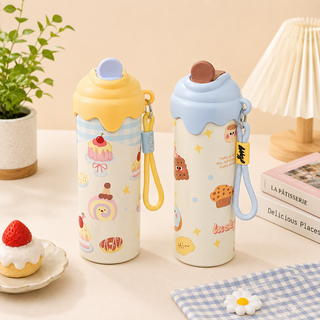 Kawaii Sweet Treats Insulated Water Bottle – 600ml