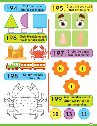 Brilliant Brain Activity Book 4+