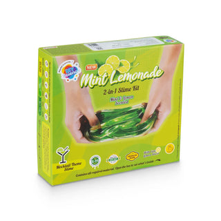 2 in 1 Diy Mint Lemonade Slime Kit