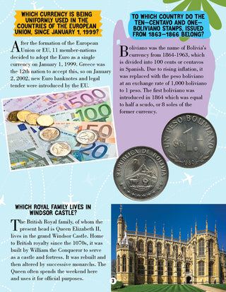Amazing Places Encyclopedia for Children Age 5 - 15 Years- All About Trivia Questions and Answers