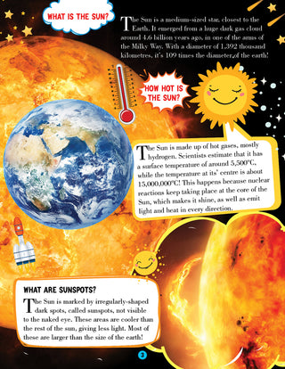 Space and Solar System Encyclopedia for Children Age 5 - 15 Years- All About Trivia Questions and Answers
