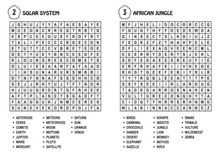 Super Word Search Pack 3 - (4 titles)