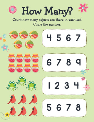 Learn Everyday Numbers and Patterns- Age 3+