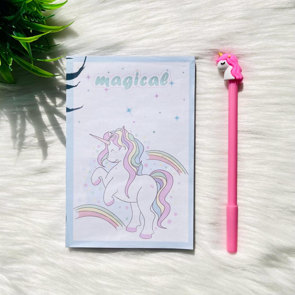 Notepad Diary with Pen