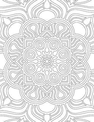 Mandala – Colouring Book for Adults