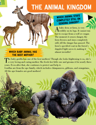 Animal World Children Encyclopedia for Age 5 - 15 Years- All About Trivia Questions and Answers
