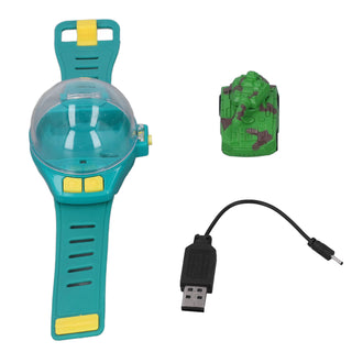 Miniature Remote Controlled Wristwatch Toy Racing Car for Kids