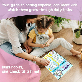 Daily Reward Chart Personalised Unicorn Sparkle (PREPAID ONLY)