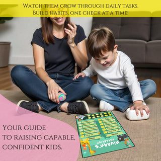Daily Reward Chart Personalised Wild adventures (PREPAID ONLY)