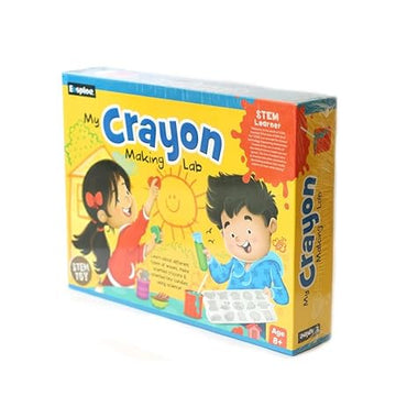 My Crayons Making Lab Kit for Kids 6+ Educational DIY Kit