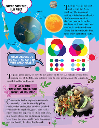 Nature Encyclopedia for Children Age 5 - 15 Years- All About Trivia Questions and Answers