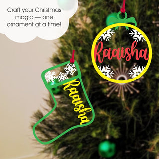 DIY Christmas Ornaments (Personalized) (PREPAID)