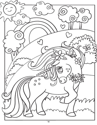 My Unicorn Colouring Book for Children Age 2 -7 Years