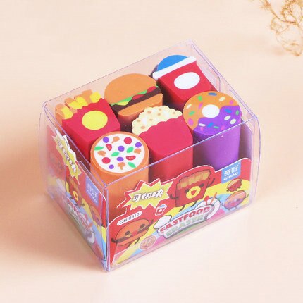 Whimsical Fast-Food Delight: The Playful Pencil Eraser with Precision and Style