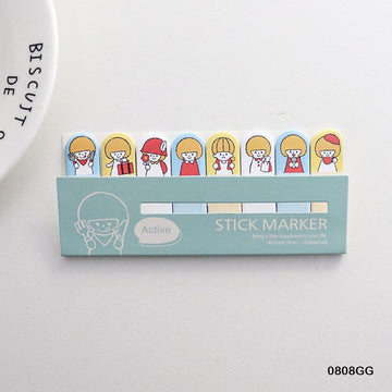 Adorable Mini Cartoon Sticky Notes: Perfect for Adding a Touch of Whimsy to Your Notes