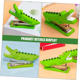 3D Crocodile Design Stapler for Kids Home & School Stationary