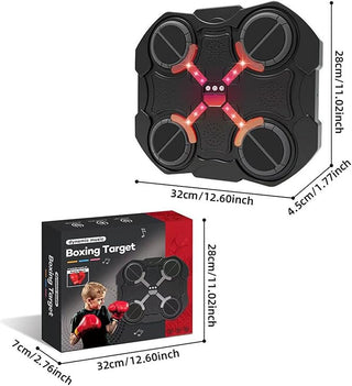 Smart Musical Boxing Trainer with Lights & Free Gloves