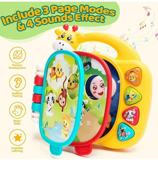 Giraffe Musical Book Light-Up Keyboard & Sound for Kids Age 2+