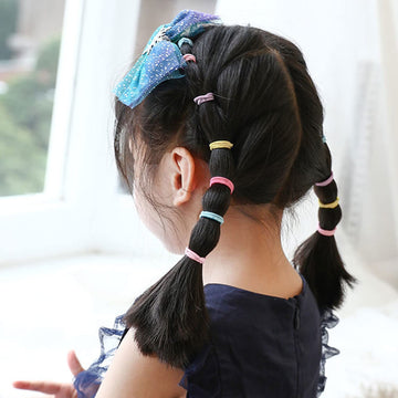 Baby-Friendly Multicolour Hair Rubber Bands: Safe, Stylish, and Fun