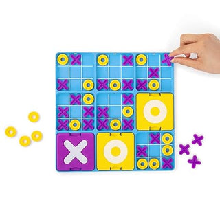 Ultimate Tic-Tac-Toe Strategy Board Game for Kids