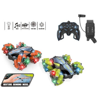 RC Stunt Car - 2.4GHz Remote Control Drift Vehicle with 360° Rotation & Functional for Kids