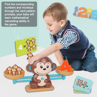Monkey Balancing: Math and Fun Learning Toy (Pack Of 5/10)(Prepaid Only)