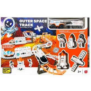 Outer Space Track Set Spaceman Railway Space Track Toy