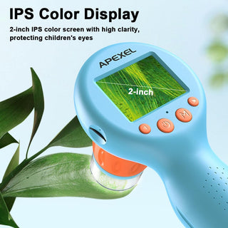 2-in-1 Digital Microscope Kit for Kids | Magnification with Screen (Prepaid Only)