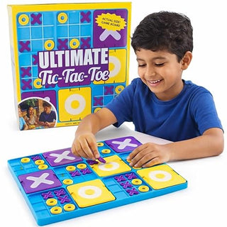 Ultimate Tic-Tac-Toe Strategy Board Game for Kids