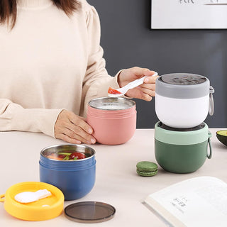 600ml Insulated Stainless Steel Food Jar for Soup & Meals