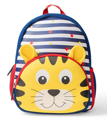 Cute Baby Tiger Soft Plush Backpack  with Front Pocket for Kids