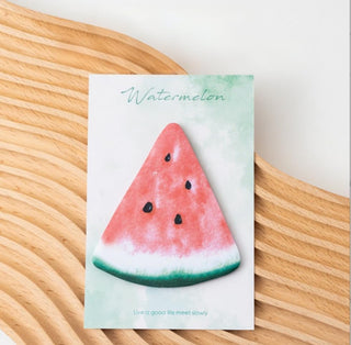 Kawaii Fruit Shaped Sticky Notes | Memo Pads for Kids (Pack of 4)
