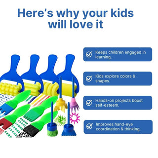 26pc Art Tool Set for Kids