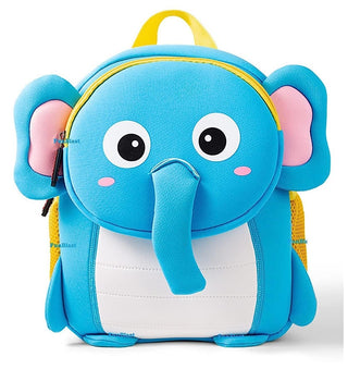 Kids School Bag Soft Plush Backpacks Cartoon Boys Girls Baby (2-5 Years) (ELEPHANT)