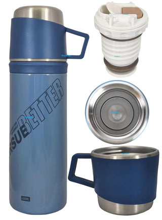 400ML Stainless Steel Vacuum Flask with Cup