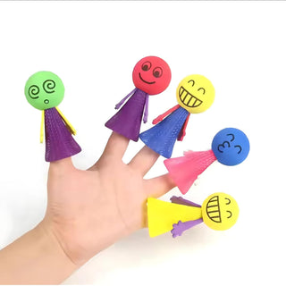 Colorful Faces Bounce Ball Toys for Kids – Funny Jumping Dolls (Pack Of 3)