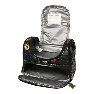 Harry Potter Double Decker Insulated Lunch Bag – Black | Kids School Lunchbox