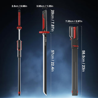 7-Color Flowing LED Spark Sword with Smoke Effect | Rechargeable Light-Up Sword Toy (Prepaid Only)