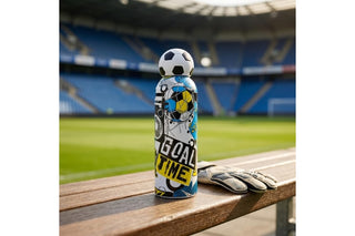 Football Cap Stainless Steel Water Bottle for Kids