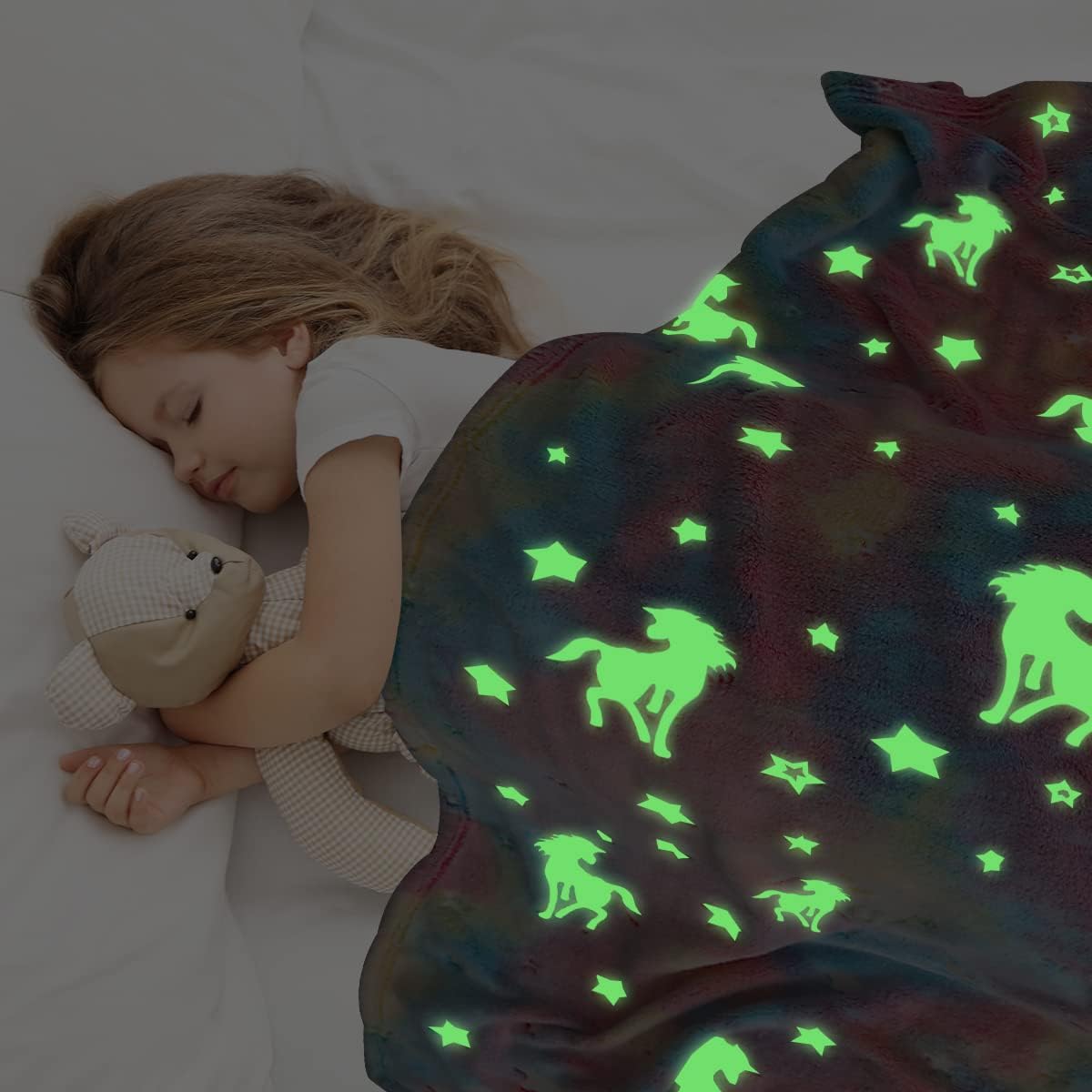 Unicorn Glow Blanket 