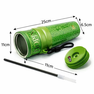 710ml Insulated Stainless Steel Sipper Tumbler | Leakproof Bottle with Carry Loop for Women & Girls