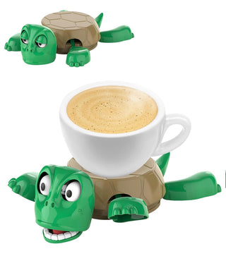 Funny Shock Face Turtle Coaster Cute & Quirky Table Decor
