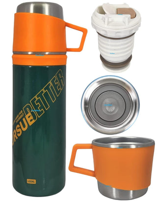400ML Stainless Steel Vacuum Flask with Cup