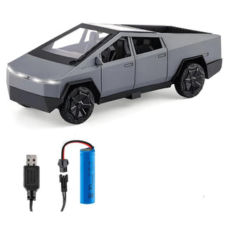 Remote Control Cybertruck Style Stunt Car for Kids | 2.4GHz Drift & Side Driving RC Toy with LED Lights (Random Color)
