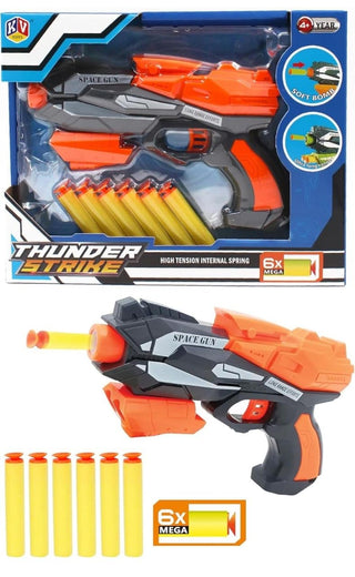 Thunder Strike Gun with 6 Foam Darts
