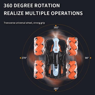 RC Stunt Car - 2.4GHz Remote Control Drift Vehicle with 360° Rotation & Functional for Kids