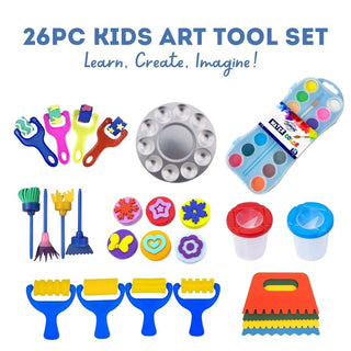 26pc Art Tool Set for Kids