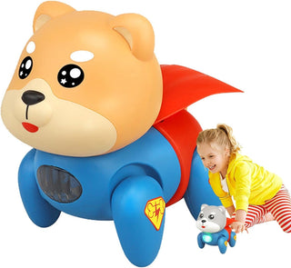 Super Dog Toy for Kids: Light, Music, and Walking Fun (Random Colour) 1pc